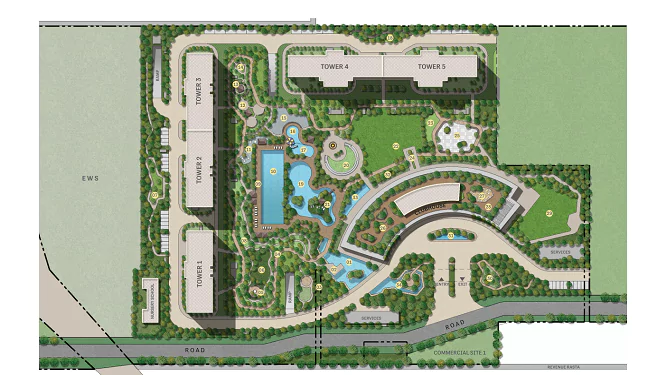 Experion Emerelle Reserve Master Plan